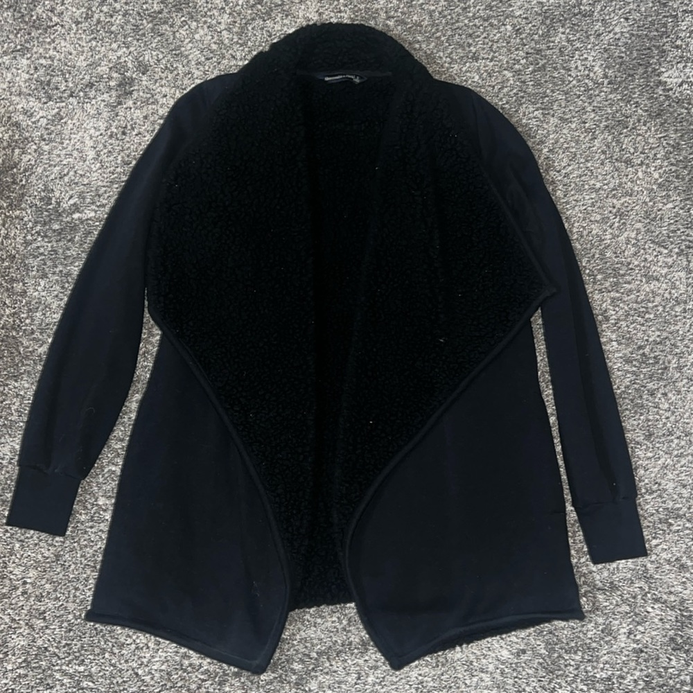 Abercrombie & Fitch Sherpa Cardigan